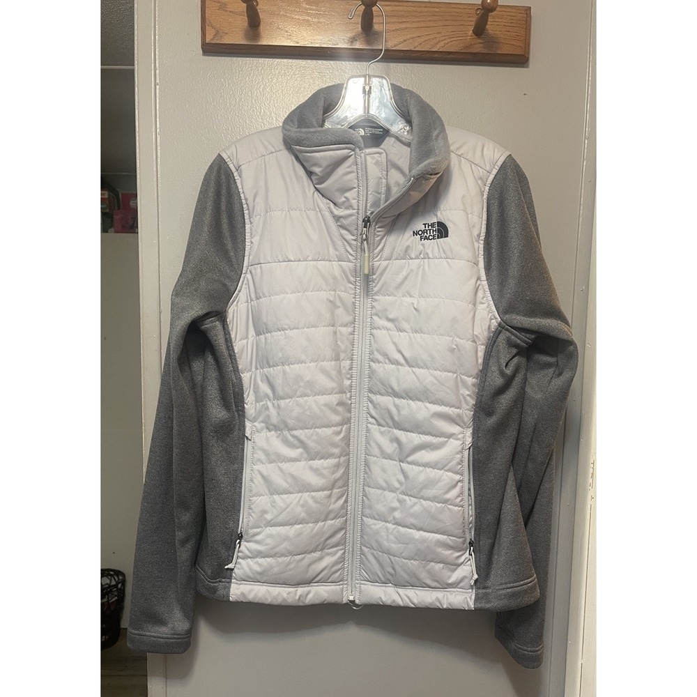 The North Face Women's Light/Dark Gray Mashup Jacket Size Large NWT Full Zip